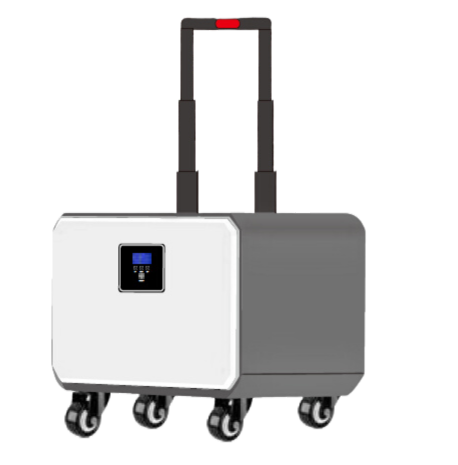 portable power with wheel